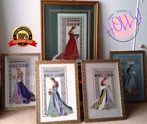 Set cross stitch patterns - cross,
