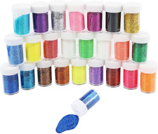 Glitter Polvere 24 Colori Set