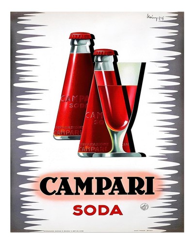 Decorazione vintage campari - decorazione,