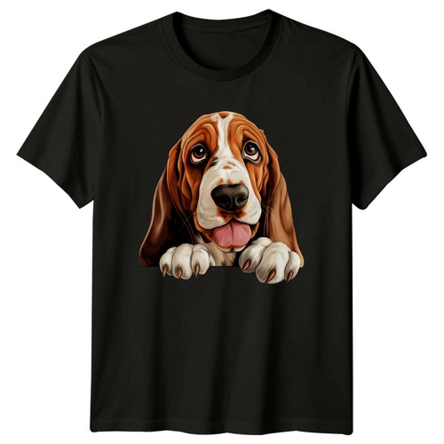 Maglietta basset hound razza - basset,