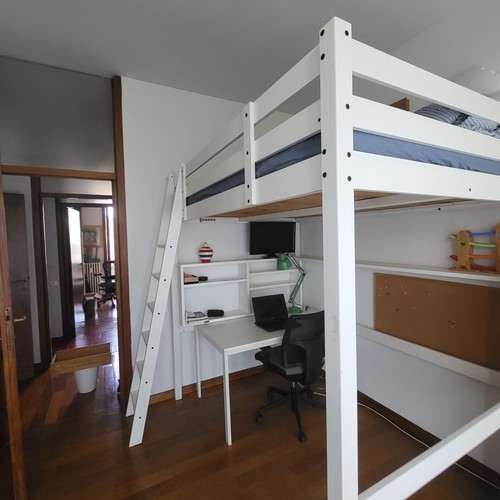 Letto soppalco ikea completo - letto,