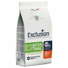 EXCLUSION  VETERINARY DIET Per Cani INTESTINAL Maiale e Riso MEDIUM LARGE  12 kg