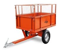 Rimorchio Carrello Quad ATV Medio Ribaltabile 340kg - Metallo Pareti Pieghevoli