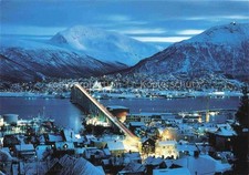 Tromso Norge i morketiden