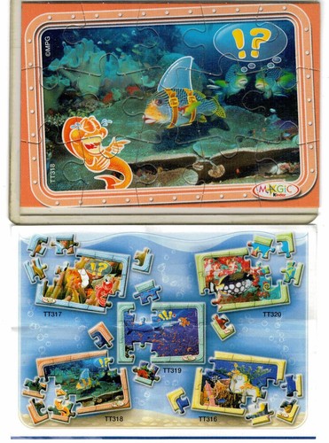 Tt318 puzzle pesci - puzzle, +