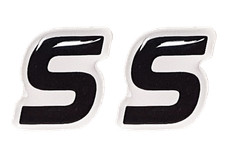 Adesivo lettera 3d tabella - adesivo, "s"