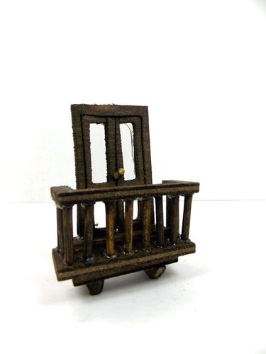 Finestra con balcone - finestra, cm