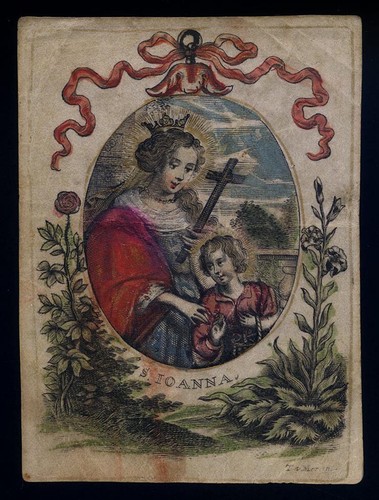 Santino pergamena 1600 - santino,