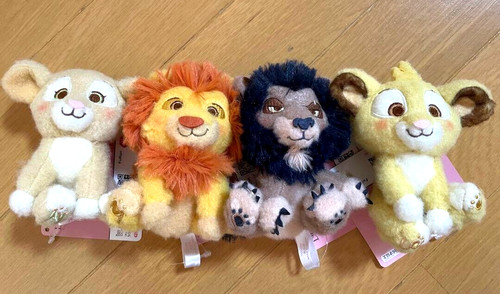 Set bambole peluche leone - peluche,