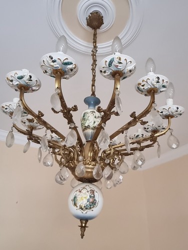 Lampadario ceramica - ceramica, di