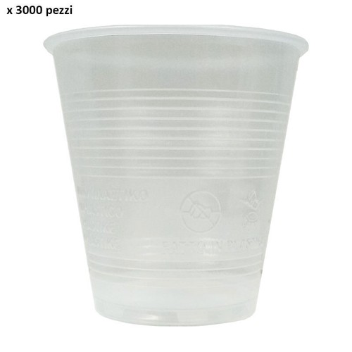 3000pz bicchieri plastica - 3000pz,
