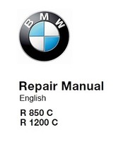 CD MANUALE OFFICINA REPAIR MANUAL BMW R850/1200C - R 850 C R 1200 C '99 ENGLISH