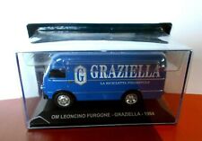 n 71 ) DIE CAST OM LEONCINO FURGONE GRAZIELLA 1964 PUBBLICITARI 1/43