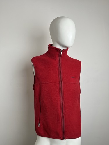 Gilet pile patagonia rosso - in,