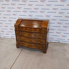 Ribalta Antica Legno Impiallacciato Noce Italia Prima Metà '900 Originale