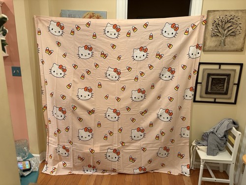 Hello kitty curtain - hello,
