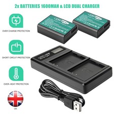 2x 1600mAh 7.2V LP-E10