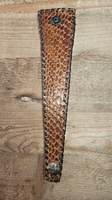 Bracciale in pelle di serpente