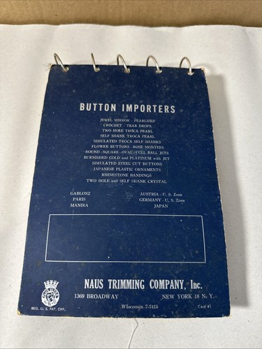 Naus trimming company button - naus,