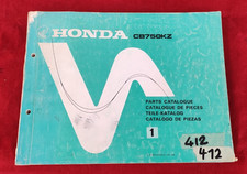 HONDA CB 750 KZ 79 PARTS CATALOGUE TIEL KATALOG CATALOGO RICAMBI VOLUME 1