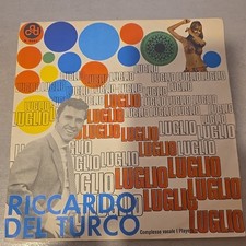 🎵 RICCARDO DEL TURCO 🎵 LUGLIO IL TEMPORALE 45 GIRI ITALY PRESS 1968