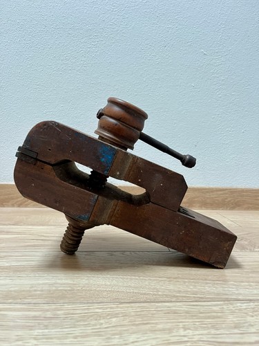 Morsa antica legno - morsa, da