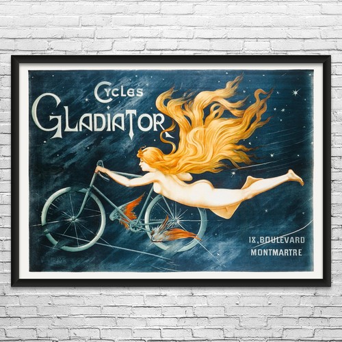 Poster gladiatore bicicletta - gladiatore,