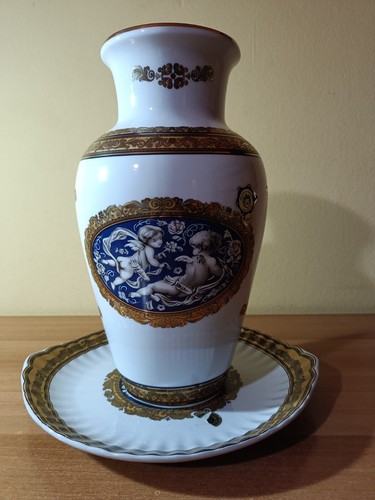 Vaso completo sottovaso in - vaso,