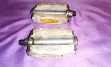COPPIA VECCHI PEDALI BICICLETTA MADE IN GERMANY VINTAGE RICAMBI