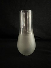 Ricambio Paralume Paraluce Vetro Soffiato Lampada Lume petrolio H 16