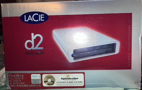 Lacie dvd unità doppio - d2,
