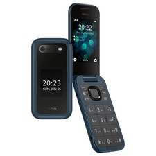 2660 Flip Cellulare Dual SIM 2.9" 1450 mAh 4G Radio FM e Bluetooth Blu Nokia