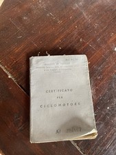 libretto di circolazione