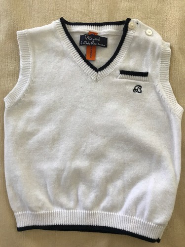 Gilet maglia cotone - in,