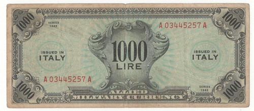 1000 lire serie 1943 - 1000,