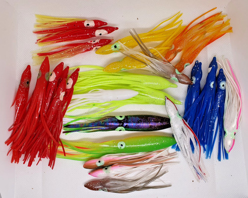 Lotto esche morbide polipetti - lotto,