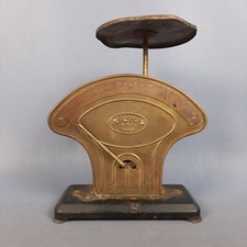 Antica bilancia Rictus D.R.P. 384478 tedesca pesa lettere Art Decò 1920