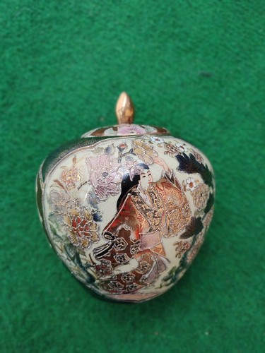 Vaso giapponese satsuma - vaso,