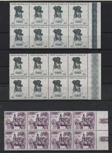 1957 serie garibaldi lire - serie, 15
