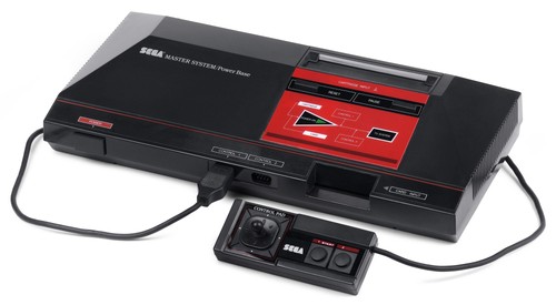 Sega master system console - master,