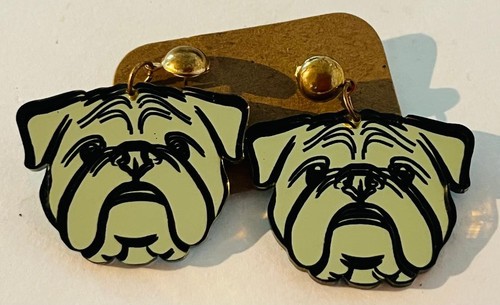 Orecchini bulldog x - orecchini, 1,25”x