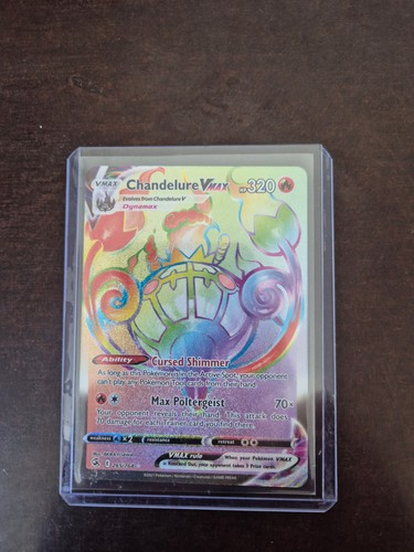 Chandelure vmax 265 - chandelure, fusion