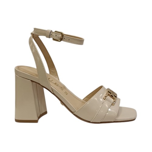 Guess sandalo crema pelle - sandalo,