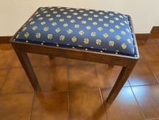 Pouf Poggiapiedi Imbottito Sgabello Metà ‘900.Vintage