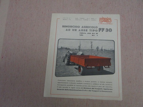 Brochure rimorchi trattore