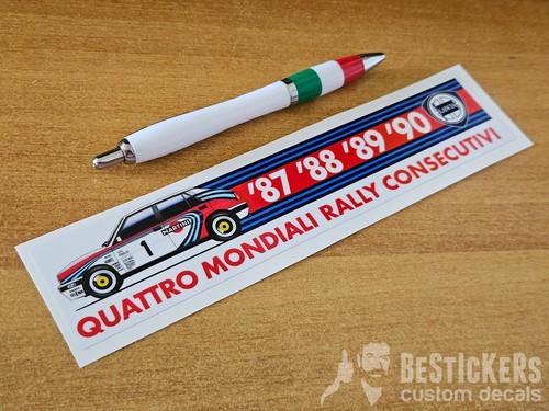 Adesivo mondiali rally - 1,