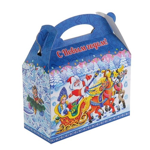 Scatola regalo natalizia
