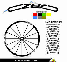Adesivi cerchi ruote mtb CZERO