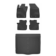 Frogum TPE Tappetini+Portabagagli Set per Fiat Tipo dal 2015 TPE set di tappeti