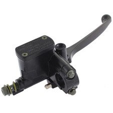 Motociclo in metallo nero anteriore pompa freno per Honda